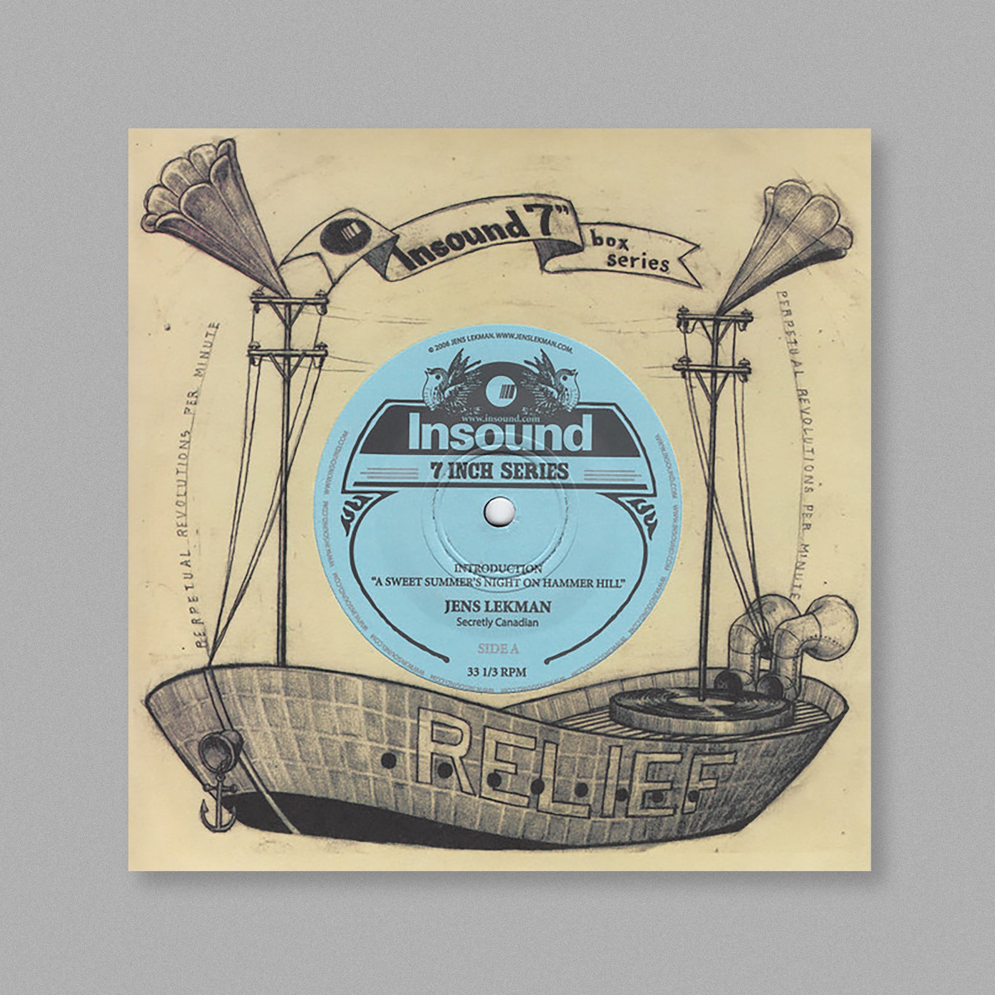 A Sweet Summer's Night On Hammer Hill / The Hair 7"
